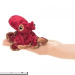 Folkmanis Mini Red Octopus Finger Puppet  B07579219M